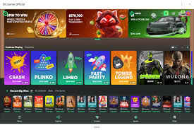 كازينو BC Game عالم من الترفيه والمكافآت