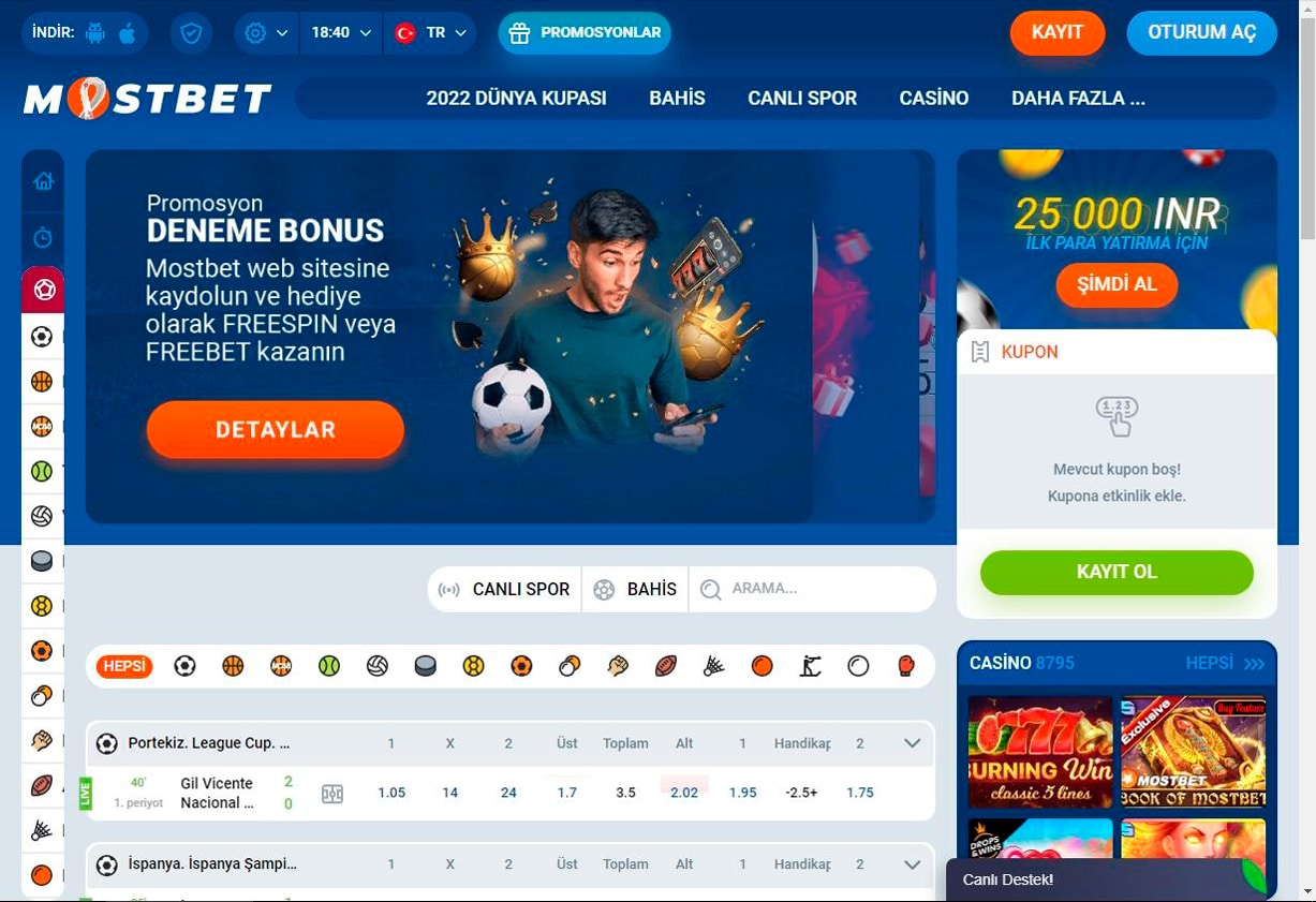 Bonus bez depozytu w Mostbet: Zacznij całkowicie za darmo i wygrywaj!